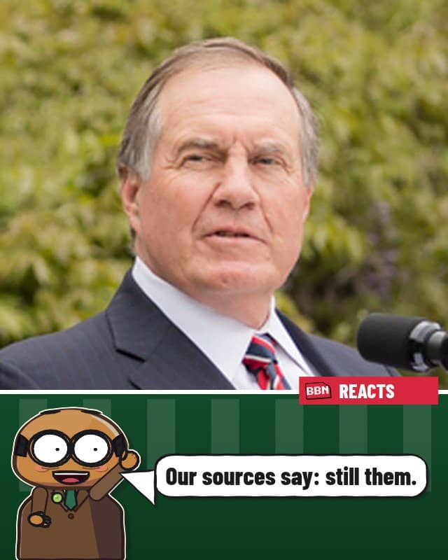 Photo: Bill Belichick