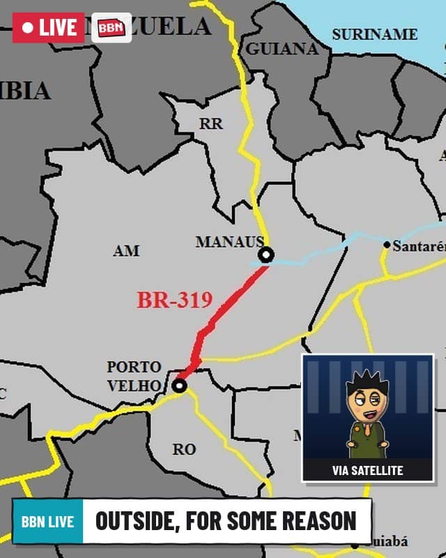 Photo: BR-319 (Brazil highway)