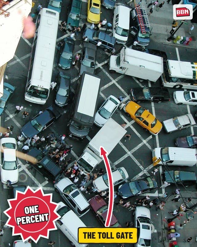 Photo: Congestion pricing in New York City