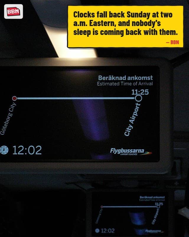 Photo: Daylight saving time