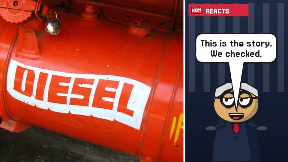 Photo: Diesel fuel