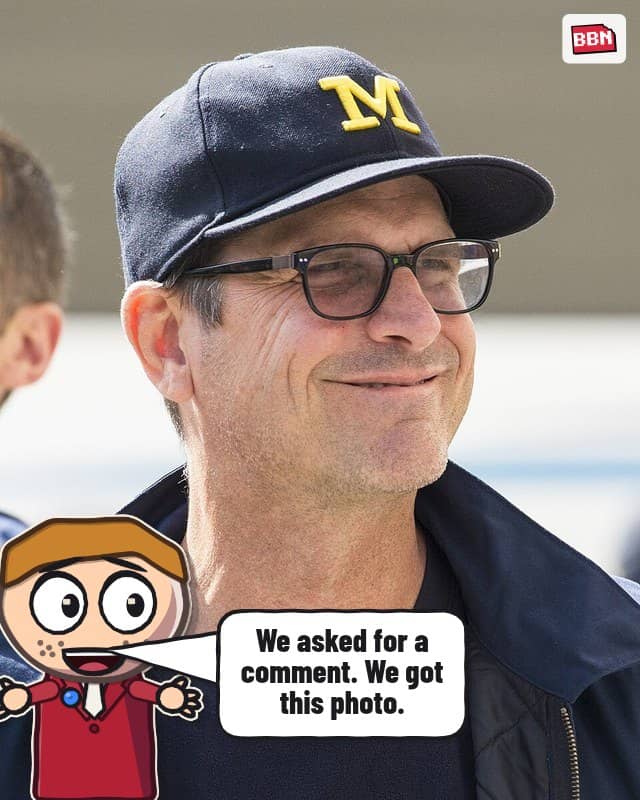 Photo: Jim Harbaugh