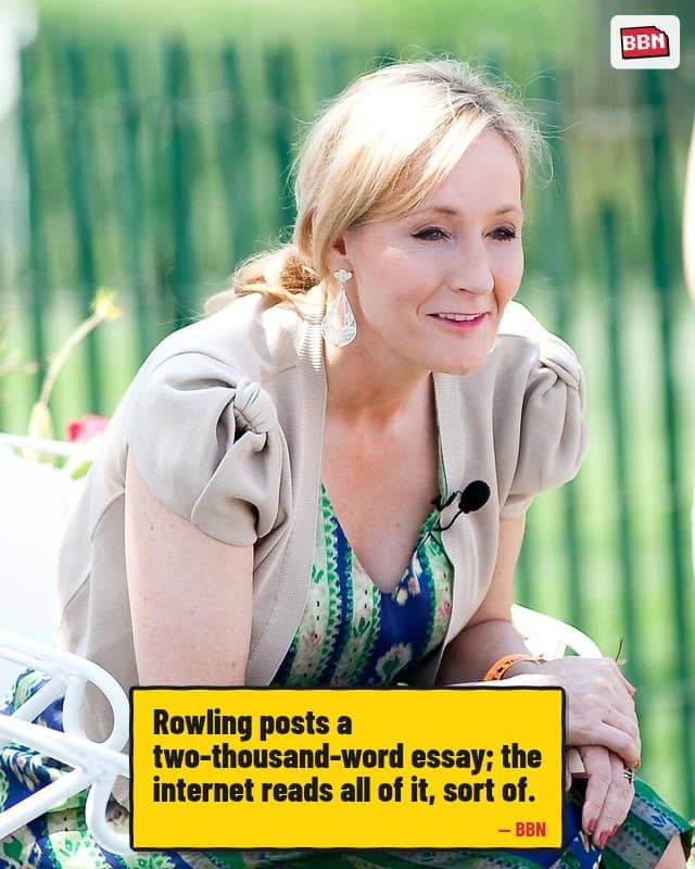 Photo: J. K. Rowling
