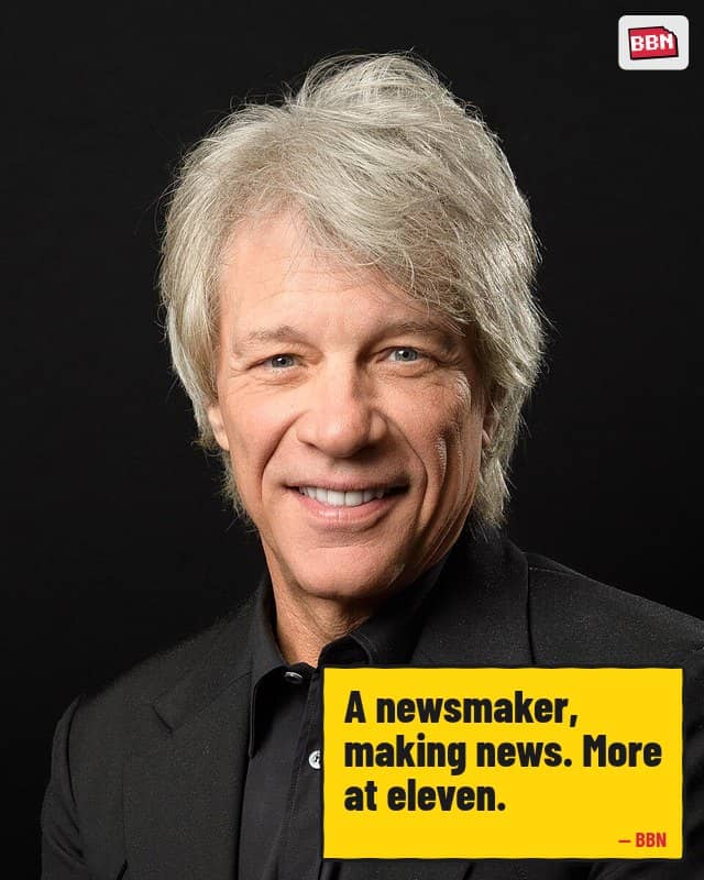 Photo: Jon Bon Jovi
