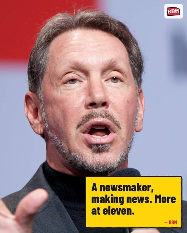 Photo: Larry Ellison