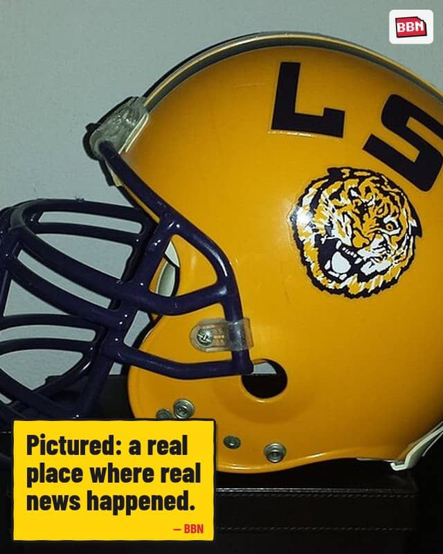 Photo: LSU Tigers football