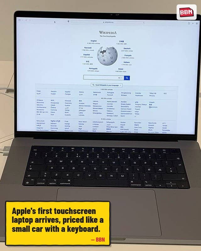 Photo: MacBook Pro