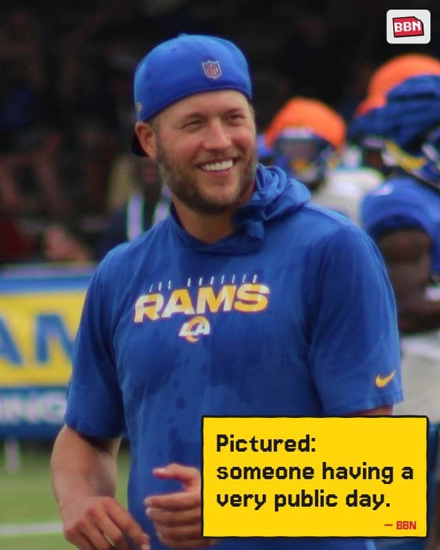 Photo: Matthew Stafford