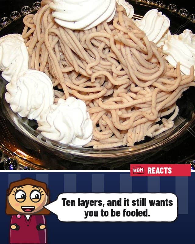 Photo: Mont Blanc (dessert)