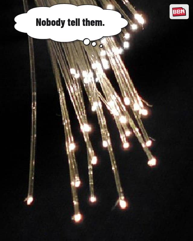 Photo: Optical fiber