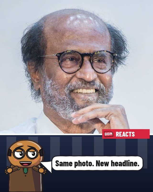 Photo: Rajinikanth
