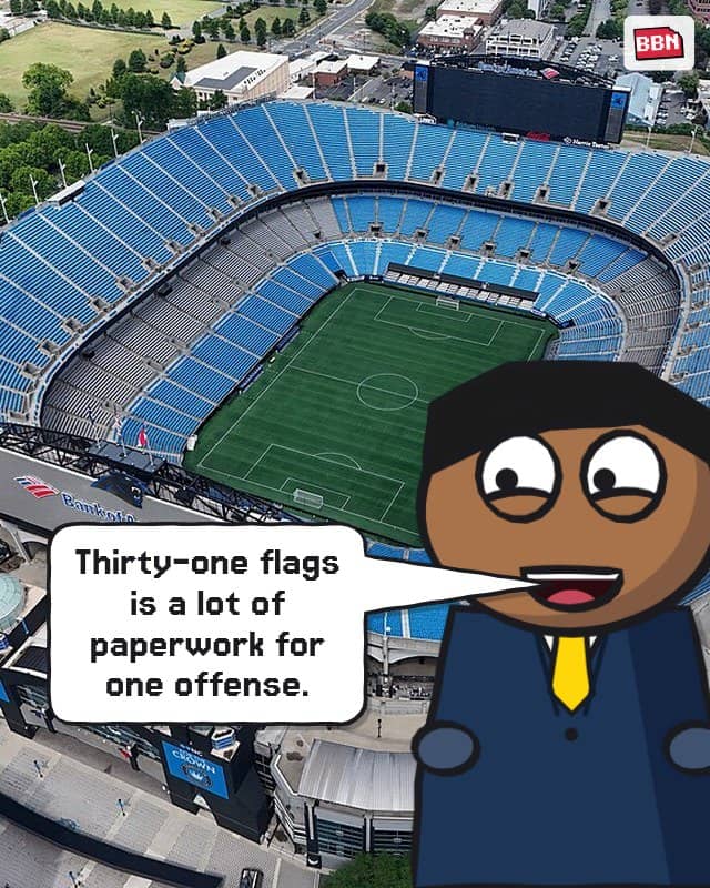 Photo: A football stadium