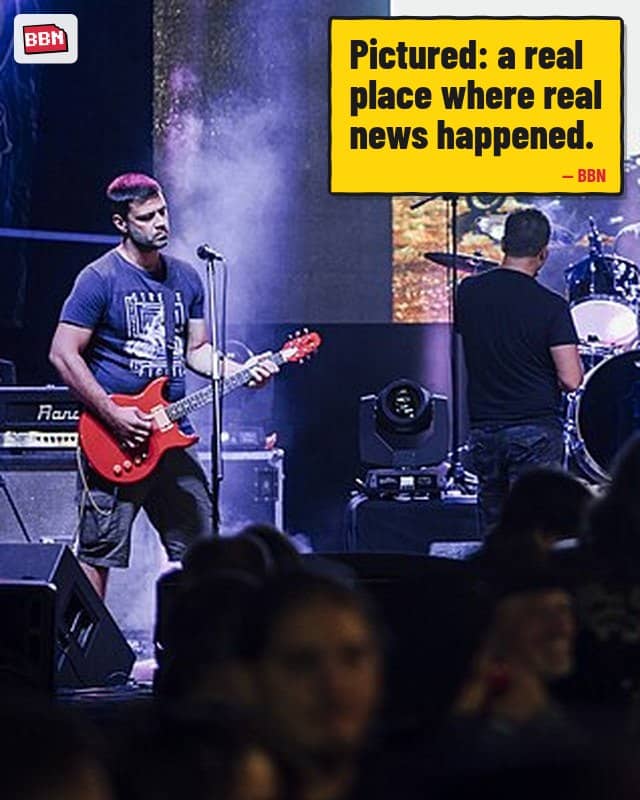 Photo: A concert