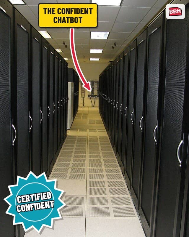 Photo: A data center