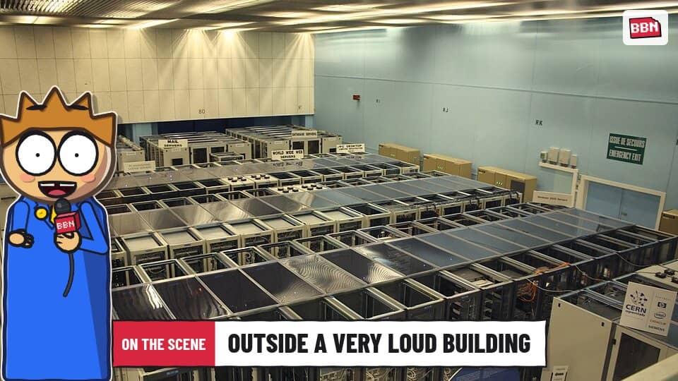 Photo: A data center