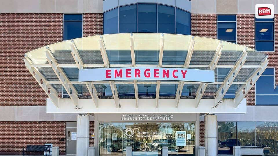 Photo: A hospital