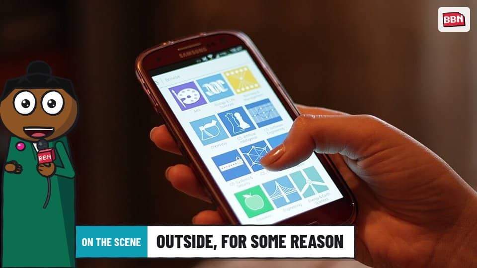 Photo: A smartphone