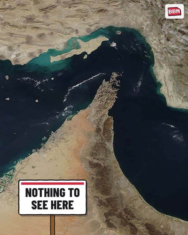 Photo: Strait of Hormuz