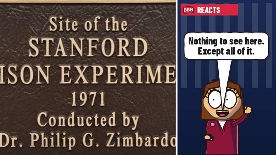 Photo: Stanford prison experiment