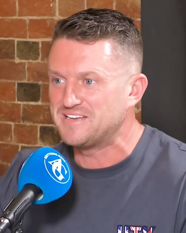 Photo: Tommy Robinson