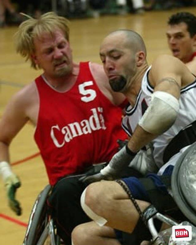 Photo: Wheelchair rugby