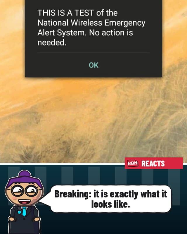 Photo: Wireless Emergency Alerts
